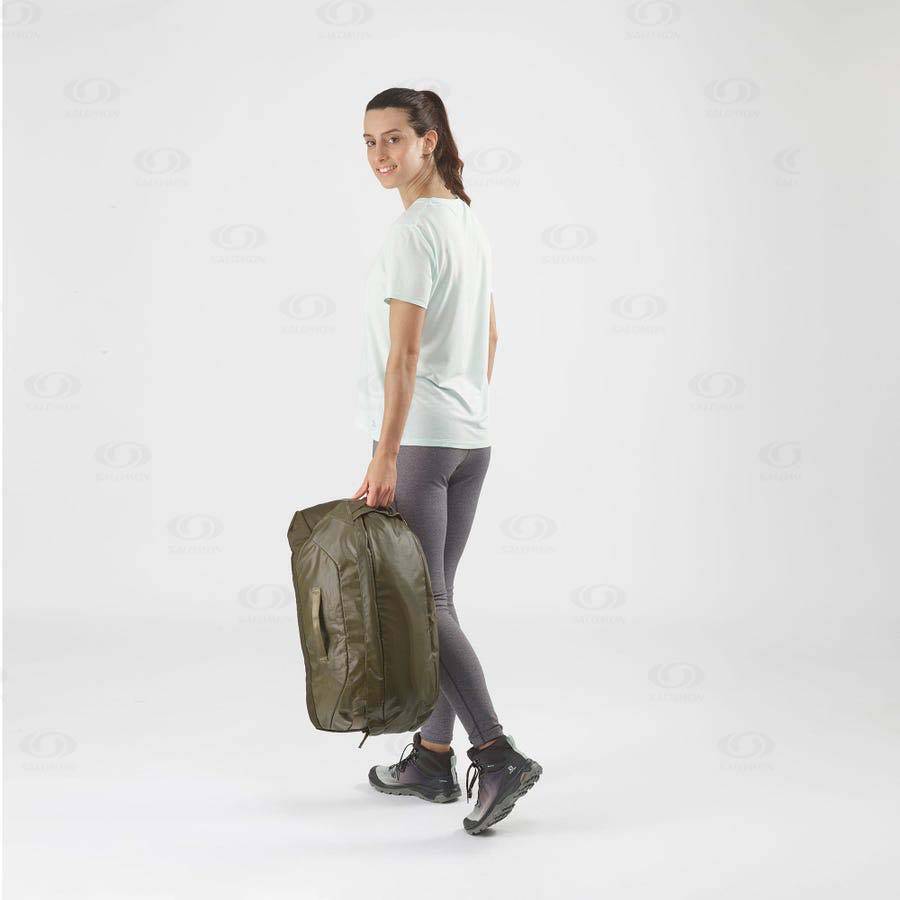 Pánské Tašky Salomon OUTLIFE DUFFEL 25 Olivy Zelené | CZ-O1061