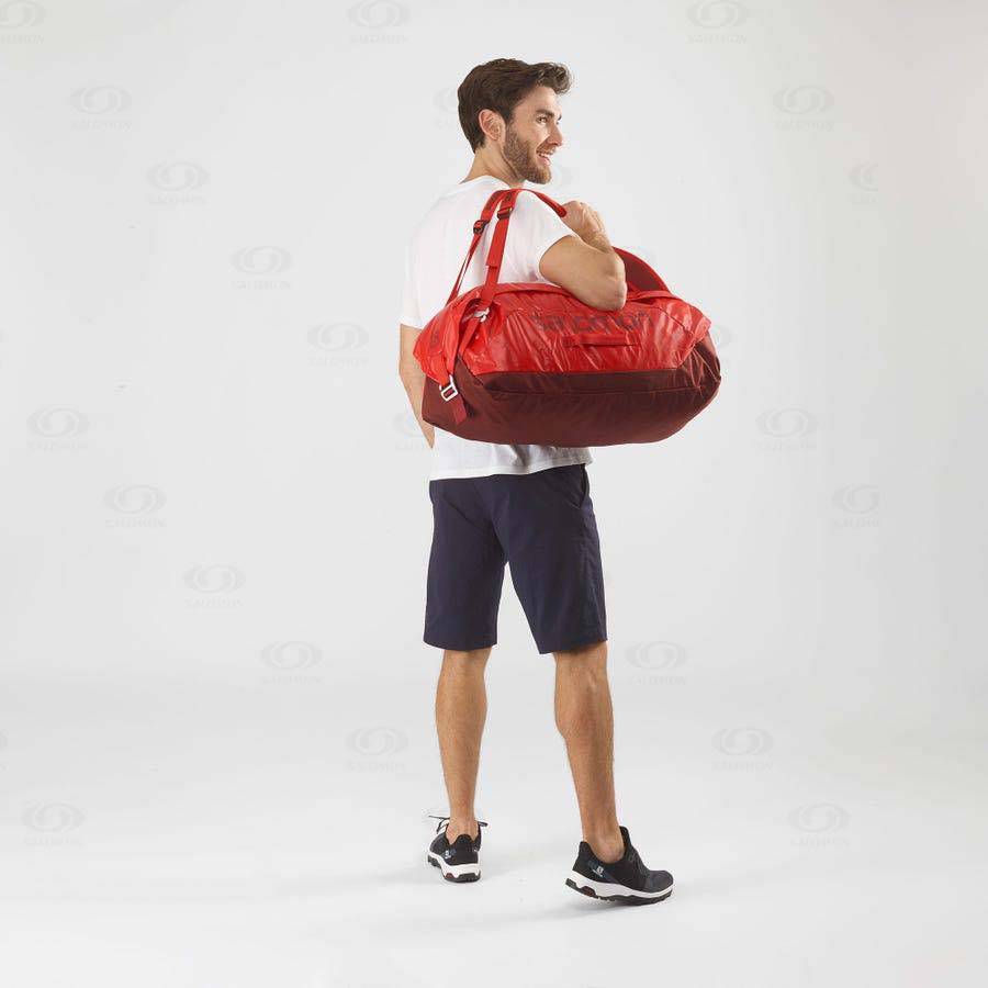 Pánské Tašky Salomon OUTLIFE DUFFEL 45 Červené | CZ-O2405