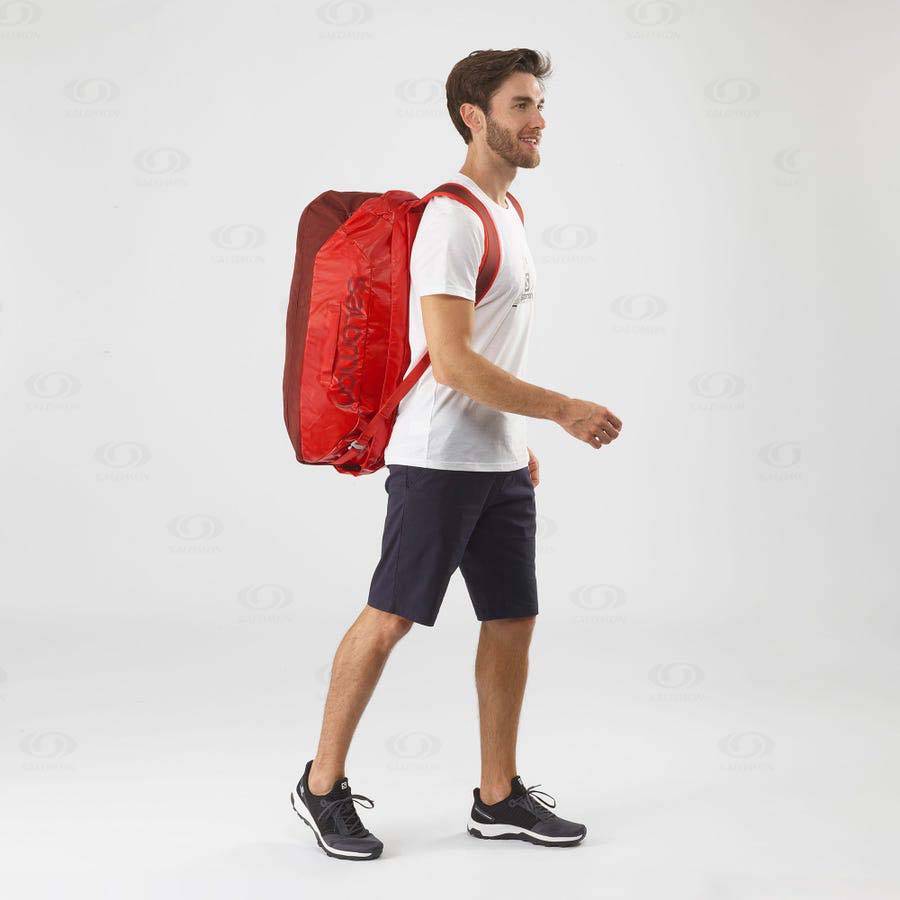 Pánské Tašky Salomon OUTLIFE DUFFEL 45 Červené | CZ-O2405