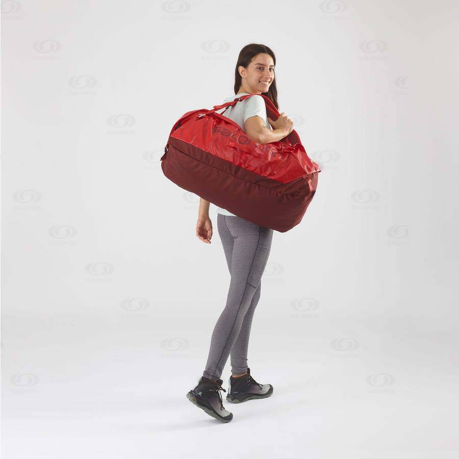 Pánské Tašky Salomon OUTLIFE DUFFEL 70 Červené | CZ-O2036