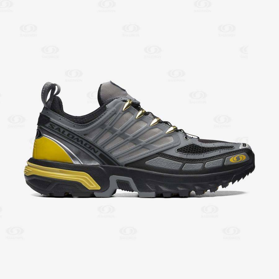 Pánské Tenisky Salomon ACS PRO ADVANCED Šedé Žluté | CZ-L1599