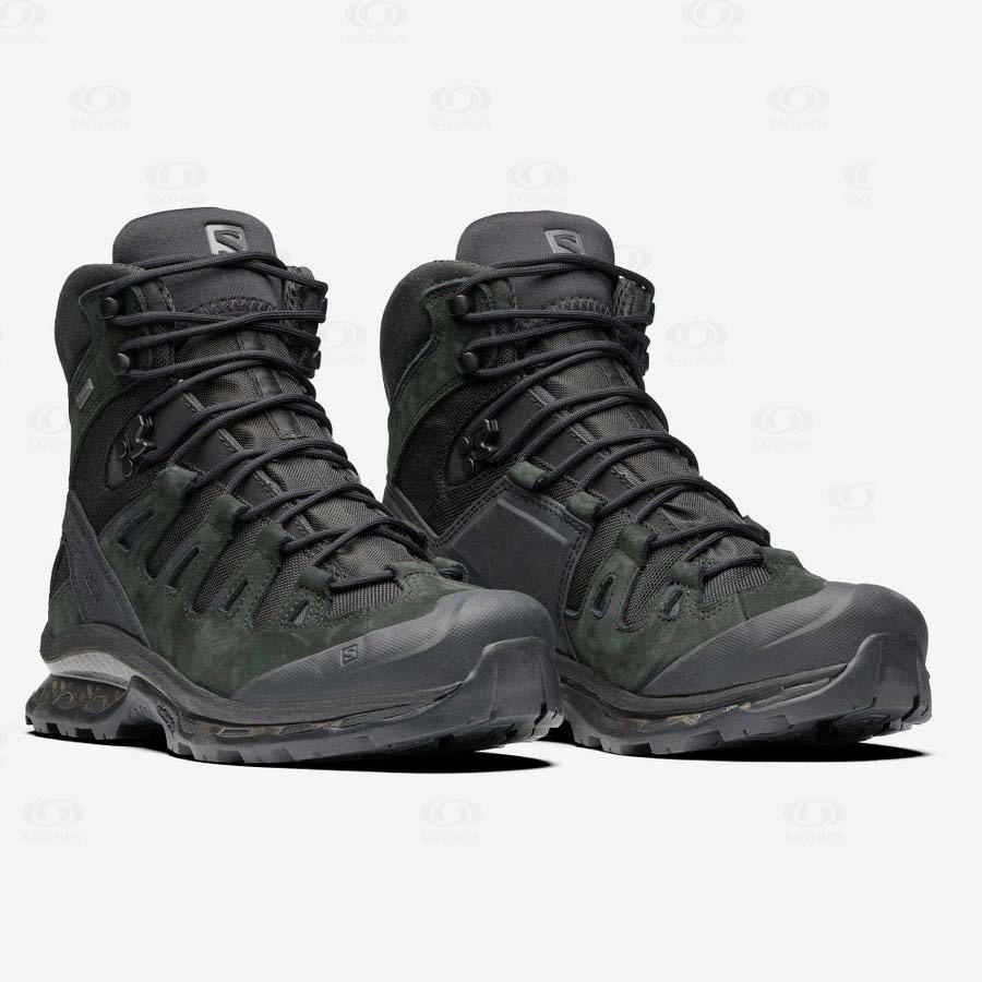 Pánské Tenisky Salomon QUEST 4D GORE-TEX ADVANCED Černé | CZ-N1540