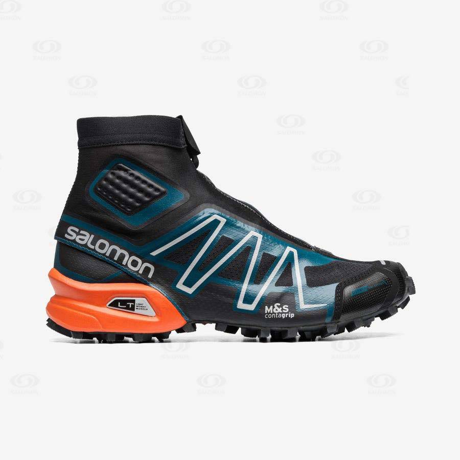 Pánské Tenisky Salomon SNOWCROSS ADVANCED Černé Blankyt Oranžové | CZ-N2485