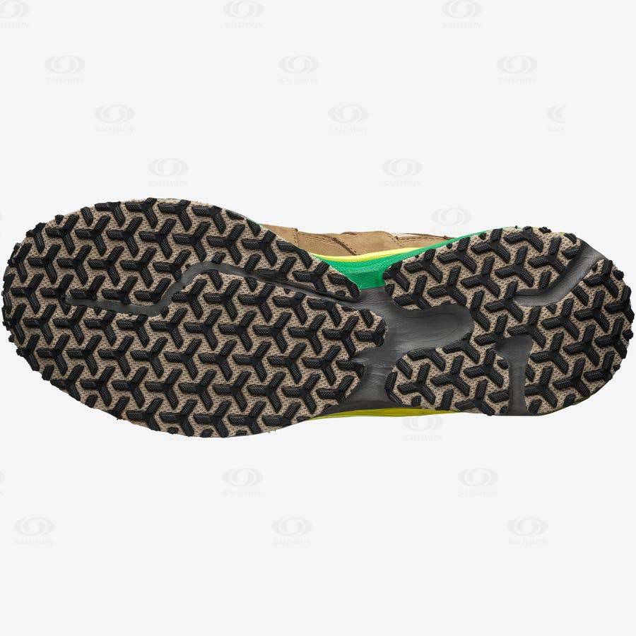 Pánské Tenisky Salomon TRAIL PRO FOR THE BROKEN ARM Hnědé | CZ-L1487