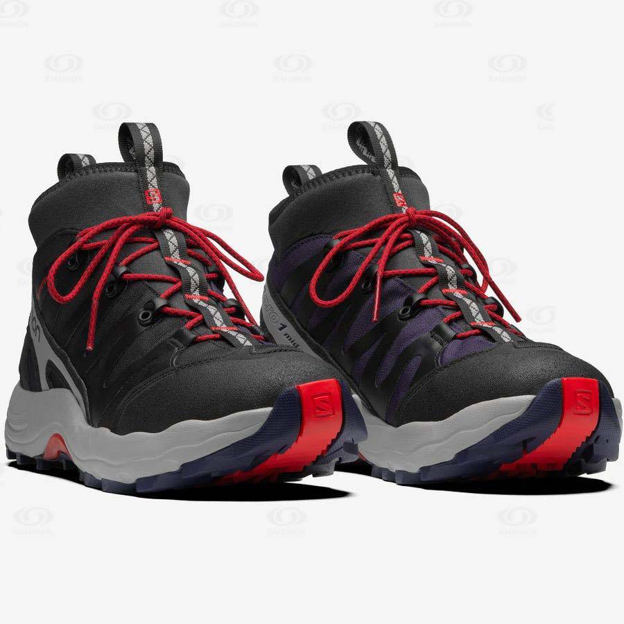 Pánské Tenisky Salomon XA PRO 1 MID GORE-TEX Černé | CZ-W1800