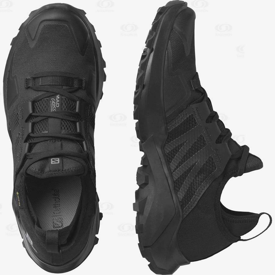 Pánské Trailové Běžecké Boty Salomon MADCROSS GORE-TEX Černé | CZ-N1036