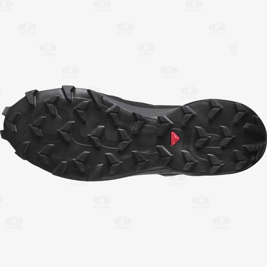 Pánské Trailové Běžecké Boty Salomon SPEEDCROSS 5 GORE-TEX Černé | CZ-O1420