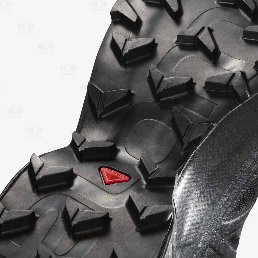Pánské Trailové Běžecké Boty Salomon SPEEDCROSS 5 GORE-TEX Černé | CZ-O1420
