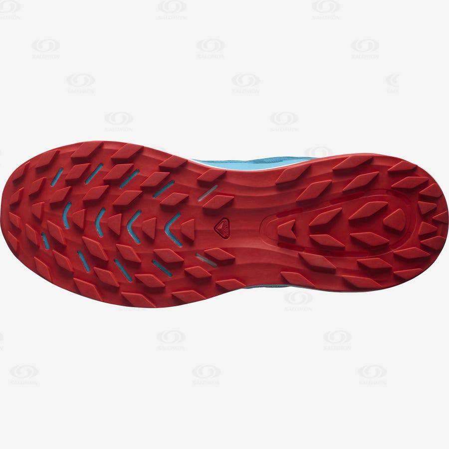 Pánské Trailové Běžecké Boty Salomon ULTRA GLIDE Tyrkysové | CZ-L1396