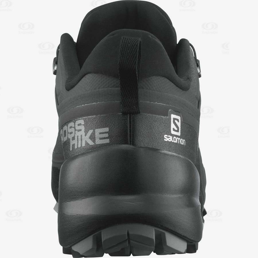 Pánské Trekové Boty Salomon CROSS HIKE GORE-TEX Černé | CZ-A1514