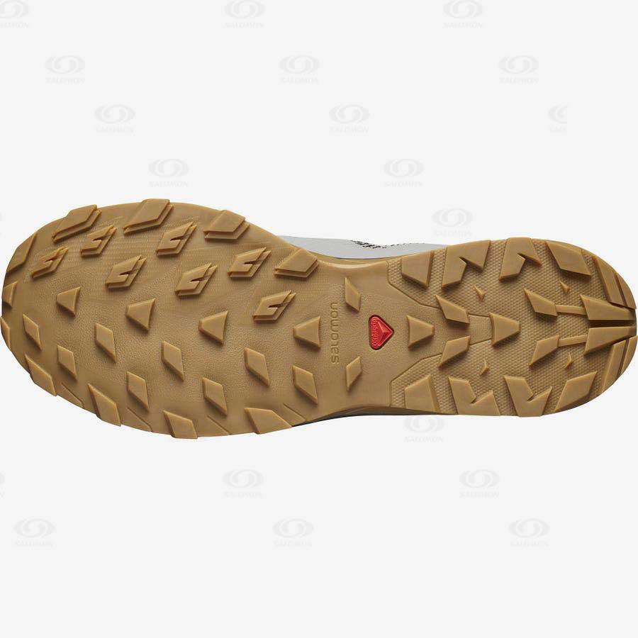 Pánské Trekové Boty Salomon OUTLINE GORE-TEX Šedé Černé | CZ-W1490