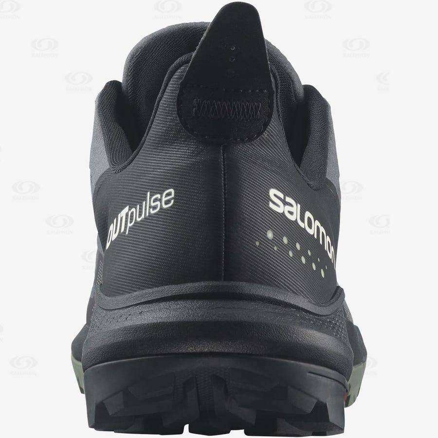Pánské Trekové Boty Salomon OUTPULSE GORE-TEX Šedé | CZ-M1965
