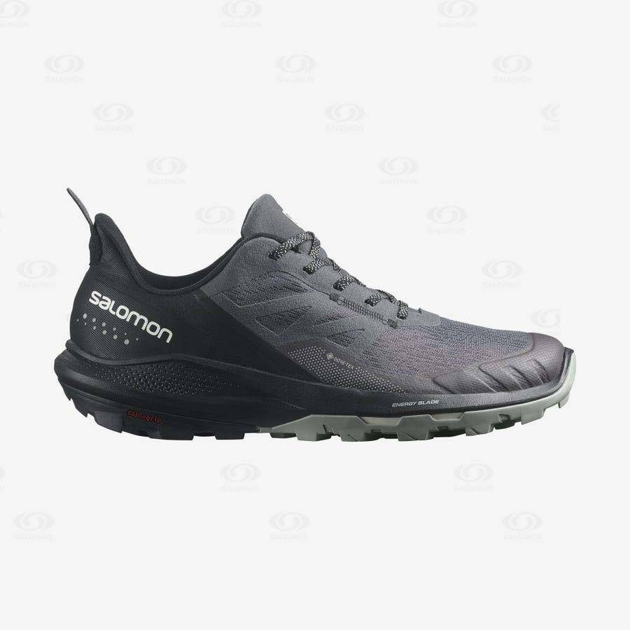 Pánské Trekové Boty Salomon OUTPULSE GORE-TEX Šedé | CZ-M1965