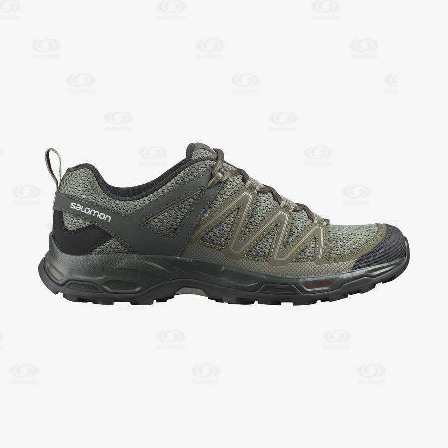 Pánské Trekové Boty Salomon PATHFINDER Olivy Zelené | CZ-W2880