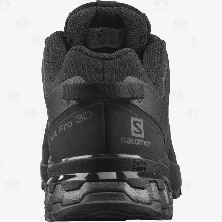 Pánské Trekové Boty Salomon XA PRO 3D v8 GORE-TEX Šedé Černé | CZ-L2257