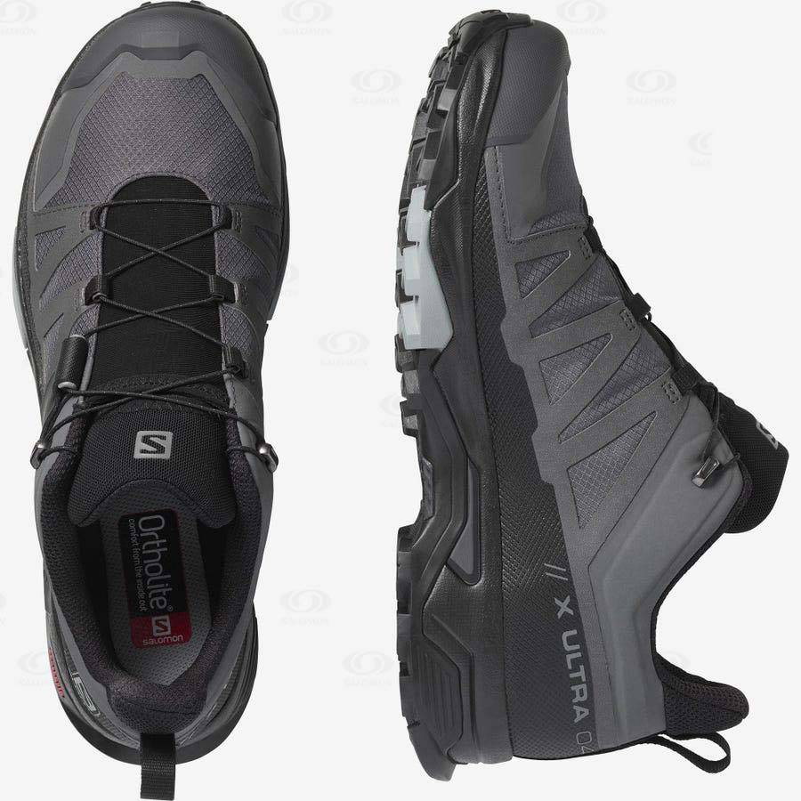 Pánské Trekové Boty Salomon X ULTRA 4 GORE-TEX Šedé | CZ-A2375