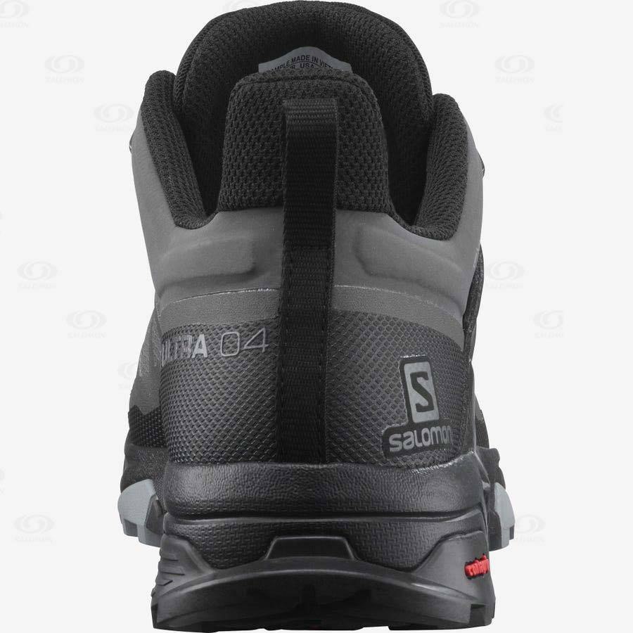 Pánské Trekové Boty Salomon X ULTRA 4 GORE-TEX Šedé | CZ-A2375