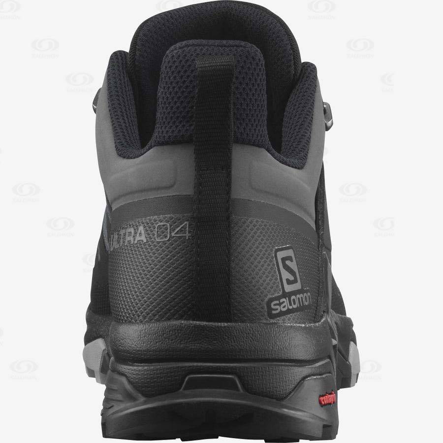 Pánské Trekové Boty Salomon X ULTRA 4 GORE-TEX Šedé Černé | CZ-S2423