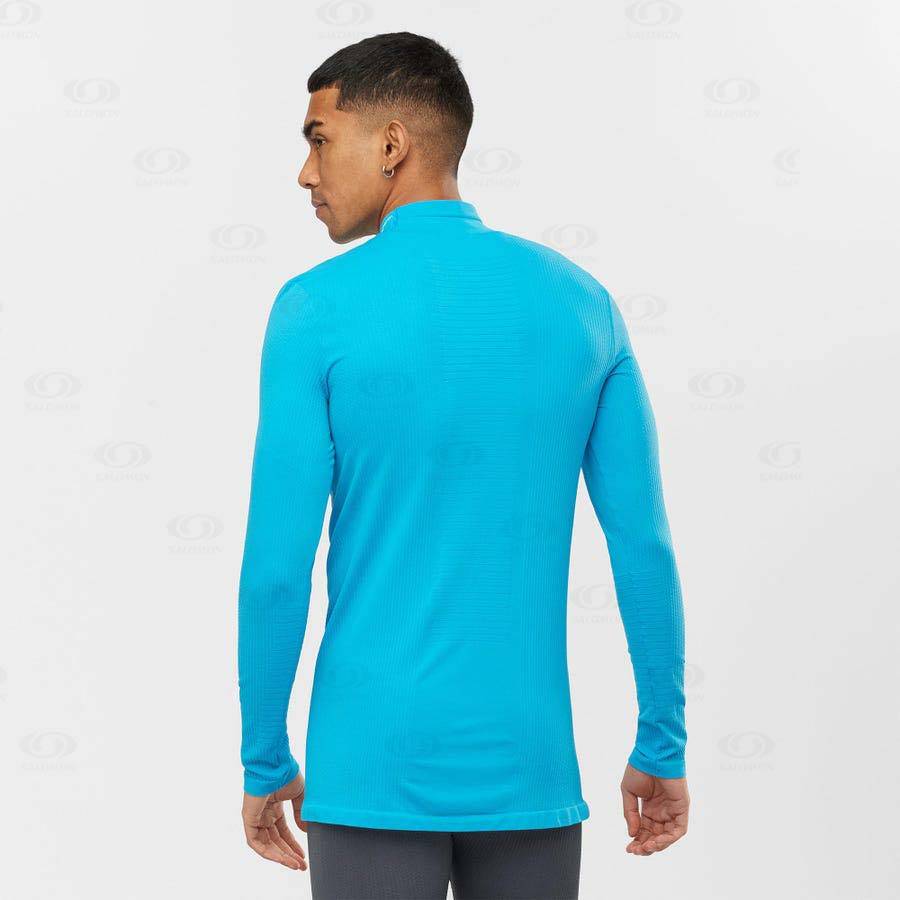 Pánské Tričko Salomon ESSENTIAL SEAMLESS Blankyt | CZ-S2486
