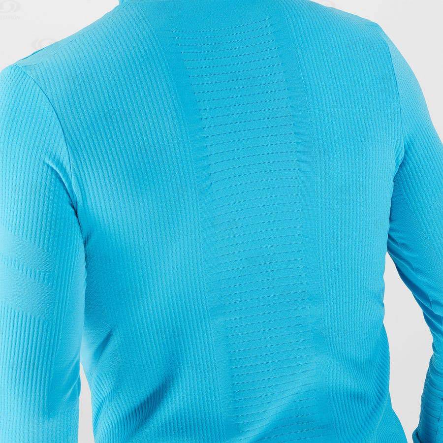 Pánské Tričko Salomon ESSENTIAL SEAMLESS Blankyt | CZ-S2486