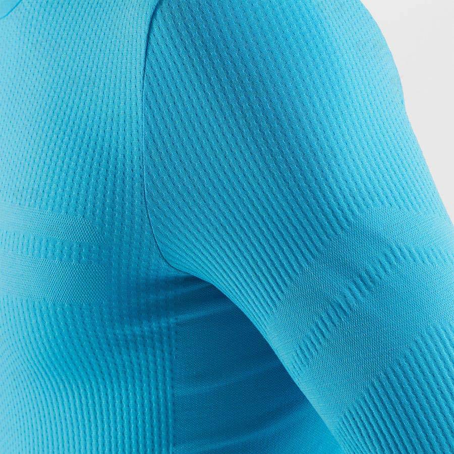 Pánské Tričko Salomon ESSENTIAL SEAMLESS Blankyt | CZ-S2486