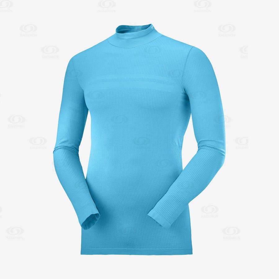 Pánské Tričko Salomon ESSENTIAL SEAMLESS Blankyt | CZ-S2486