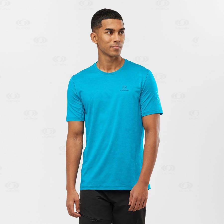 Pánské Tričko Salomon OUTLINE Blankyt | CZ-L1298