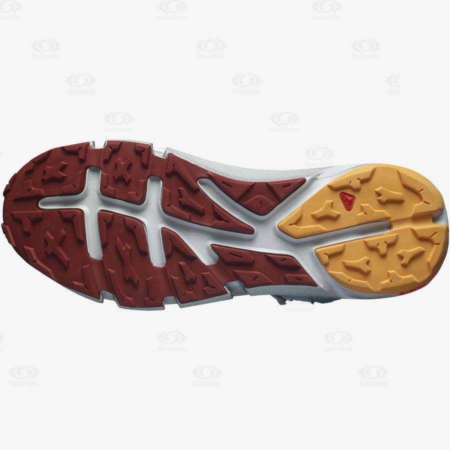 Pánské Turistické Boty Salomon PREDICT HIKE MID GORE-TEX Tyrkysové | CZ-M2133