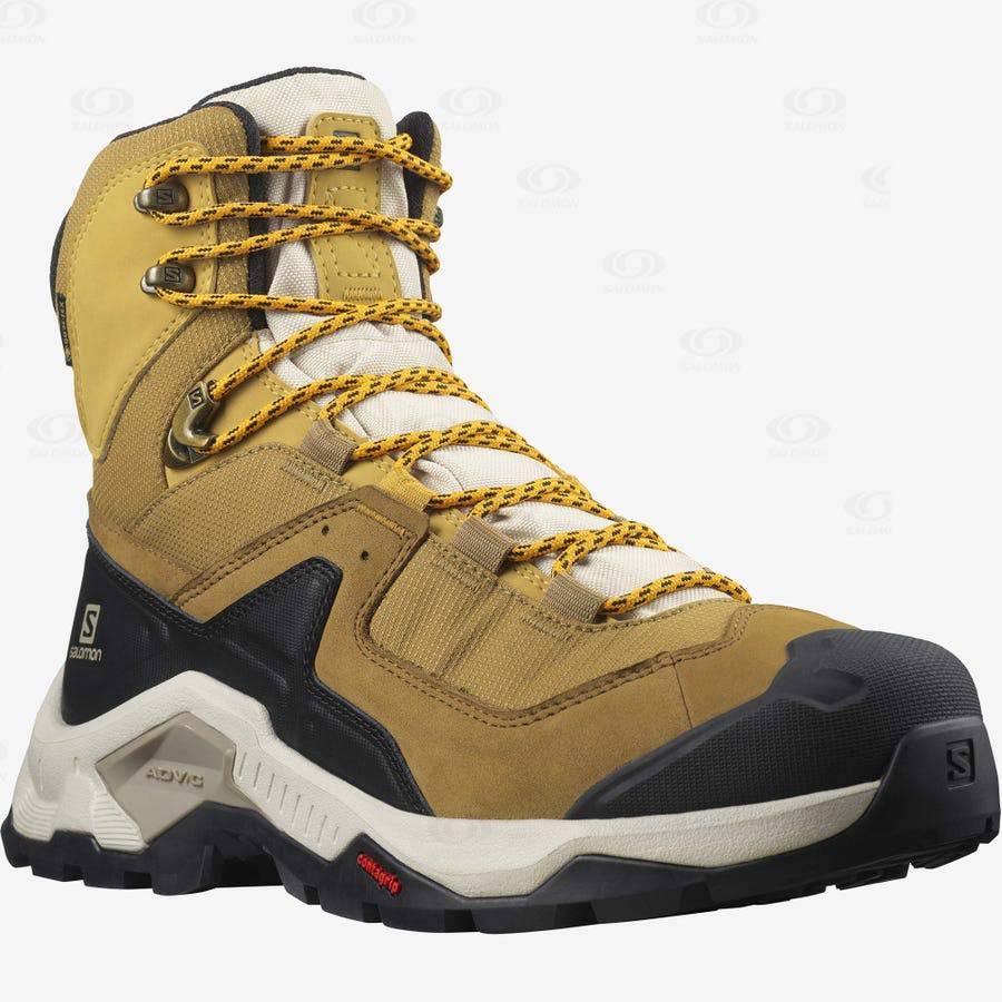 Pánské Turistické Boty Salomon QUEST ELEMENT GORE-TEX Žluté | CZ-N2058