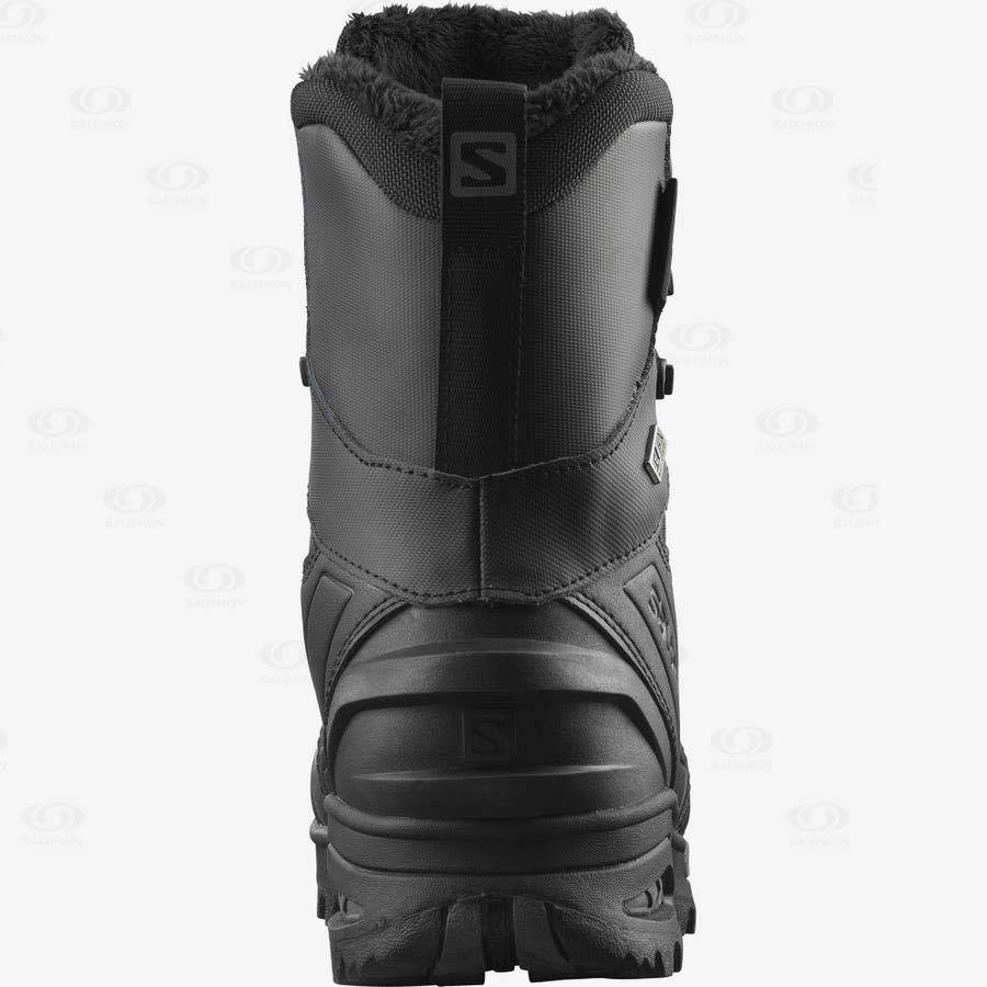 Pánské Zimní Boty Salomon TOUNDRA PRO CLIMASALOMON™ WATERPROOF Černé | CZ-S2339