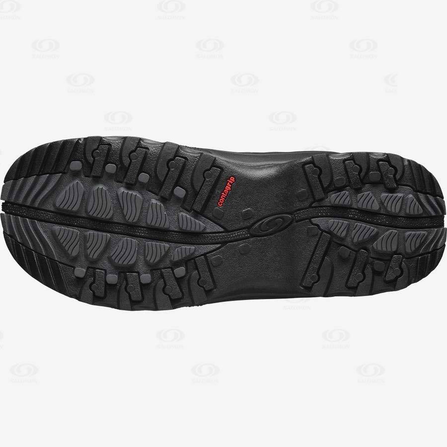 Pánské Zimní Boty Salomon TOUNDRA PRO CLIMASALOMON™ WATERPROOF Černé | CZ-S2339