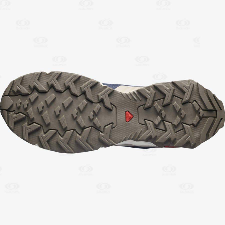 Pánské Zimní Boty Salomon X REVEAL CHUKKA CLIMASALOMON™ WATERPROOF Hnědé | CZ-N2247