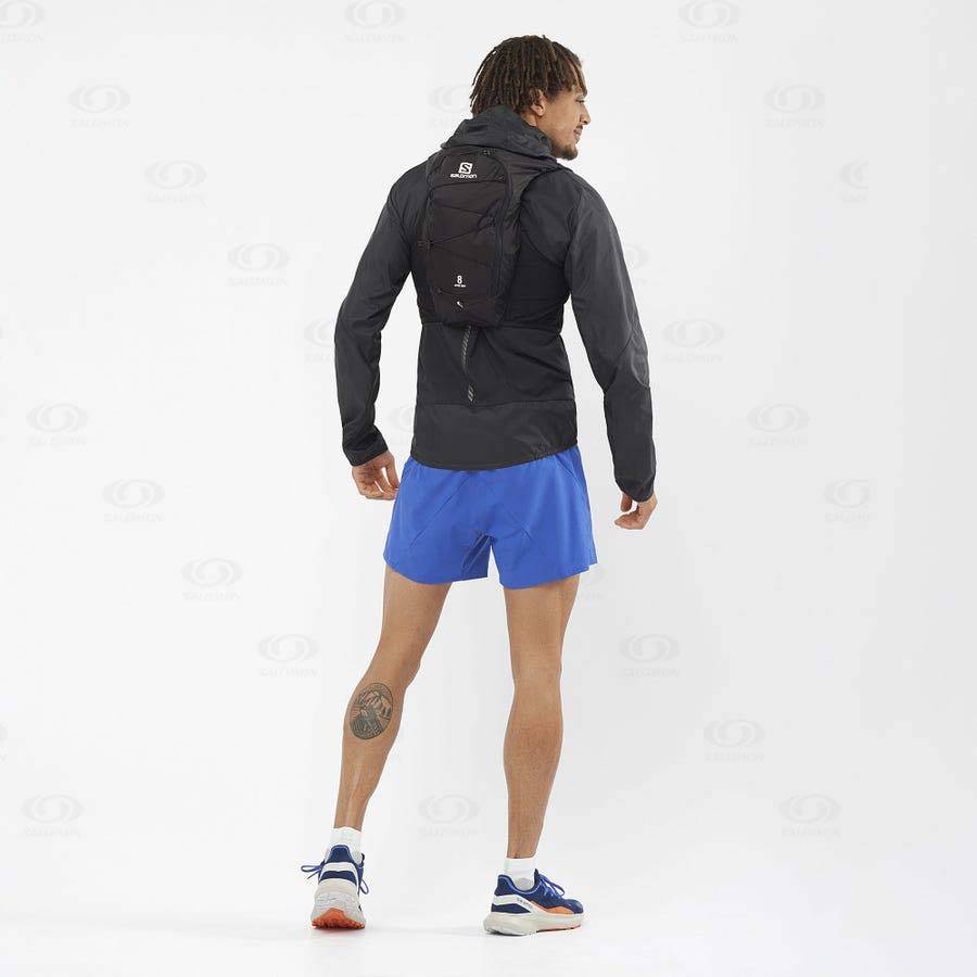 Pánské Šortky Salomon CROSS 5'' Blankyt | CZ-O1992