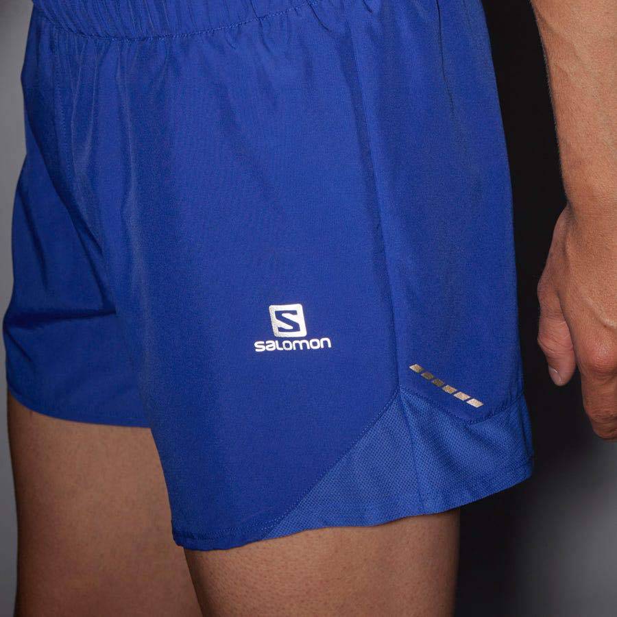 Pánské Šortky Salomon CROSS REBEL 5'' Blankyt | CZ-S2073