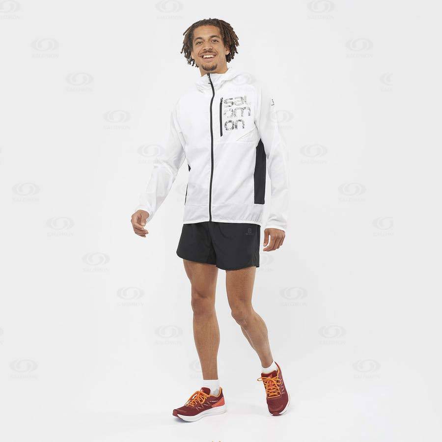 Pánské Šortky Salomon CROSS REBEL 5'' Černé | CZ-S1632