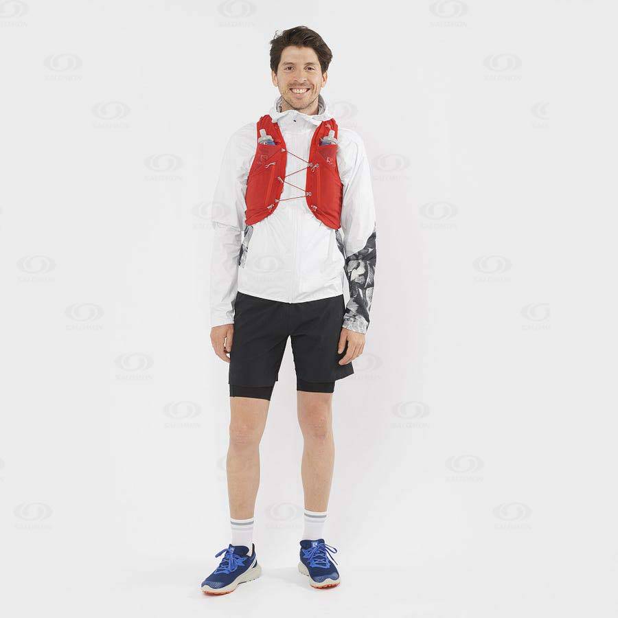 Pánské Šortky Salomon CROSS TWINSKIN Černé | CZ-W1280
