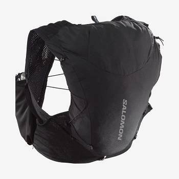 Dámské Běžecké Batohy Salomon ADV SKIN 12 Černé | CZ-O2426