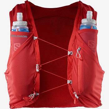 Dámské Běžecké Batohy Salomon ADV SKIN 5 Červené | CZ-W3350