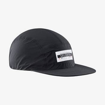 Dámské Klobouky Salomon BONATTI WATERPROOF FIVE PANEL Černé | CZ-M1762
