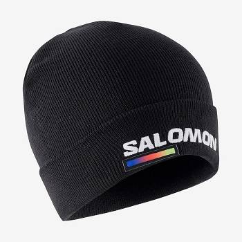 Dámské Klobouky Salomon OUTLIFE LOGO Černé | CZ-A2606