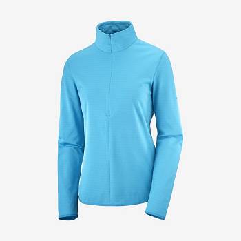 Dámské Mikiny S Kapucí Salomon ESSENTIAL LIGHTWARM Blankyt | CZ-L2005