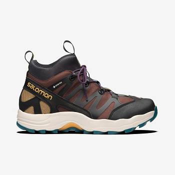 Dámské Nepromokavé Boty Salomon XA PRO 1 MID GORE-TEX Hnědé Blankyt | CZ-N1960