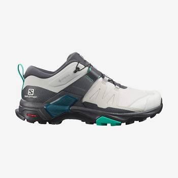 Dámské Nepromokavé Boty Salomon X ULTRA 4 GORE-TEX Béžový | CZ-O1868