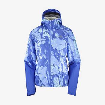 Dámské Softshellová Bunda Salomon Bundy BONATTI WATERPROOF Blankyt | CZ-N2261