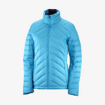 Dámské Softshellová Bunda Salomon Bundy ESSENTIAL XWARM DOWN Blankyt | CZ-S1590