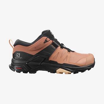Dámské Trekové Boty Salomon X ULTRA 4 GORE-TEX Hnědé | CZ-W2030