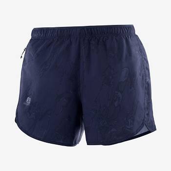 Dámské Šortky Salomon AGILE Tmavě Blankyt | CZ-S2388