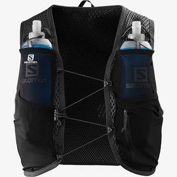 Pánské Běžecké Batohy Salomon ACTIVE SKIN 4 Černé | CZ-O2244