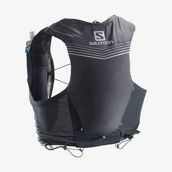 Pánské Běžecké Batohy Salomon ADV SKIN 5 Šedé | CZ-O2358