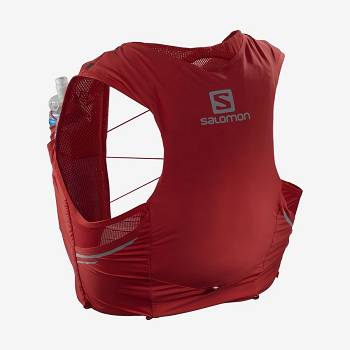 Pánské Běžecké Batohy Salomon SENSE PRO 5 Červené | CZ-L1739